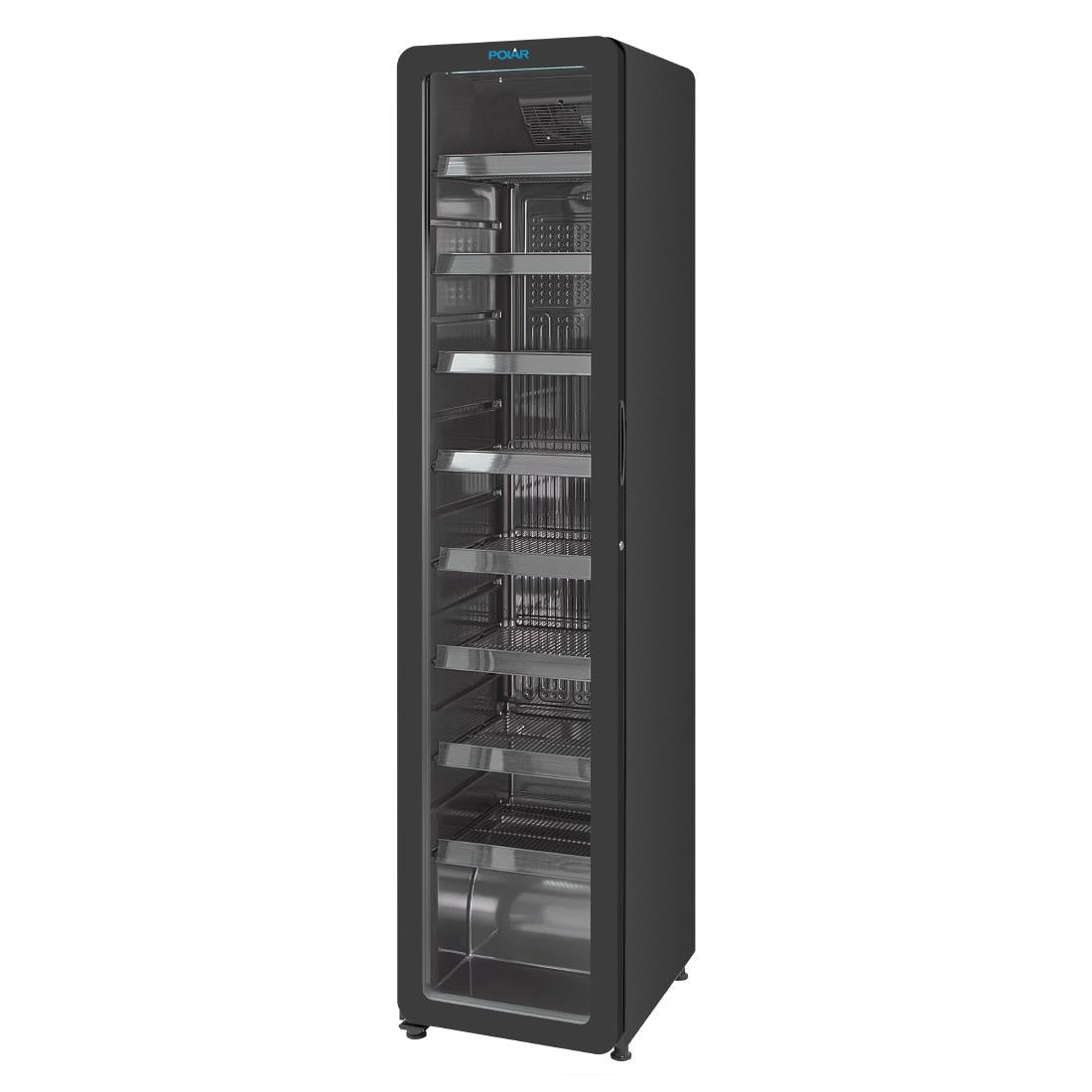 Polar G-Series Slimline Display Fridge Black
