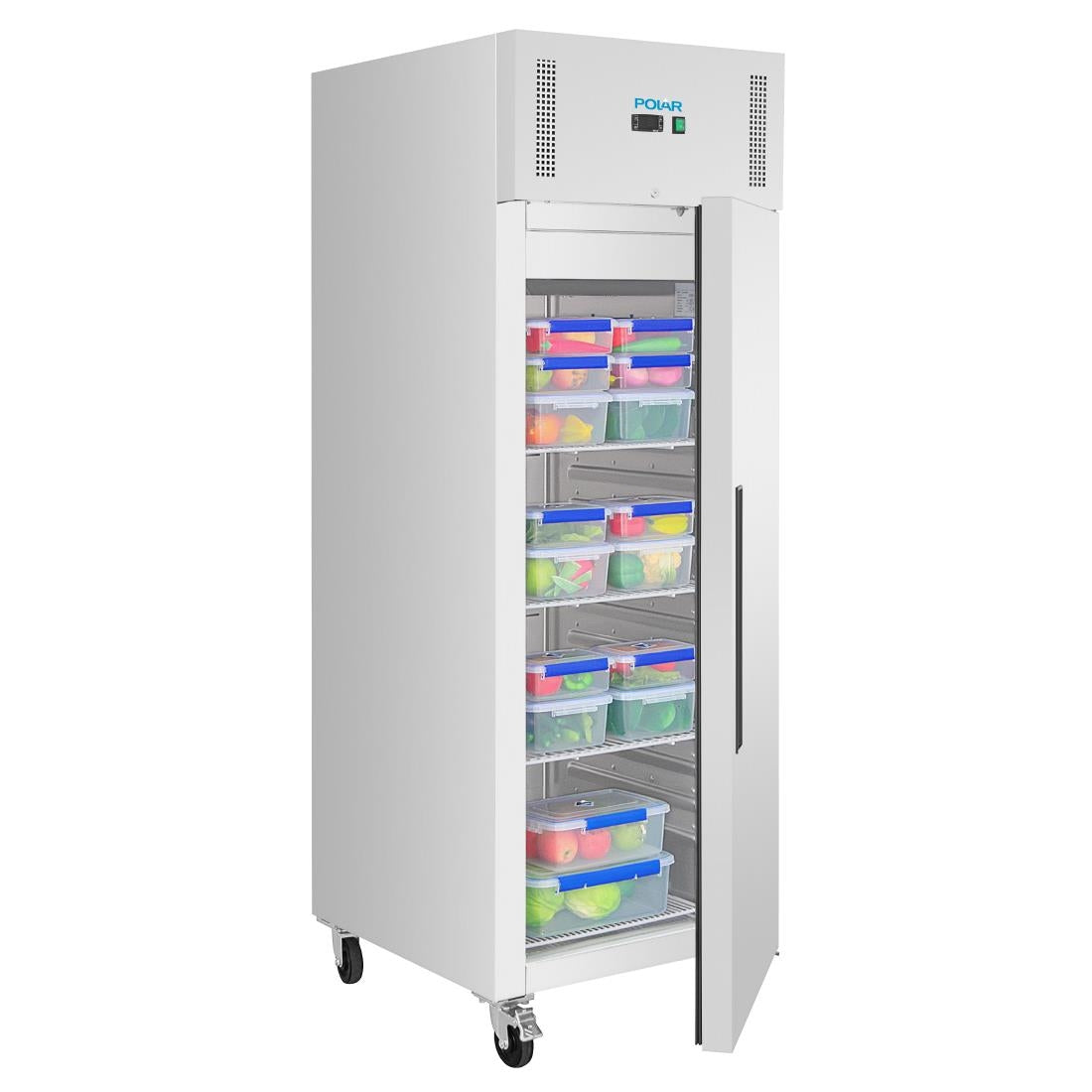 PG592 Polar G-Series Single Door Upright Fridge - 600Ltr