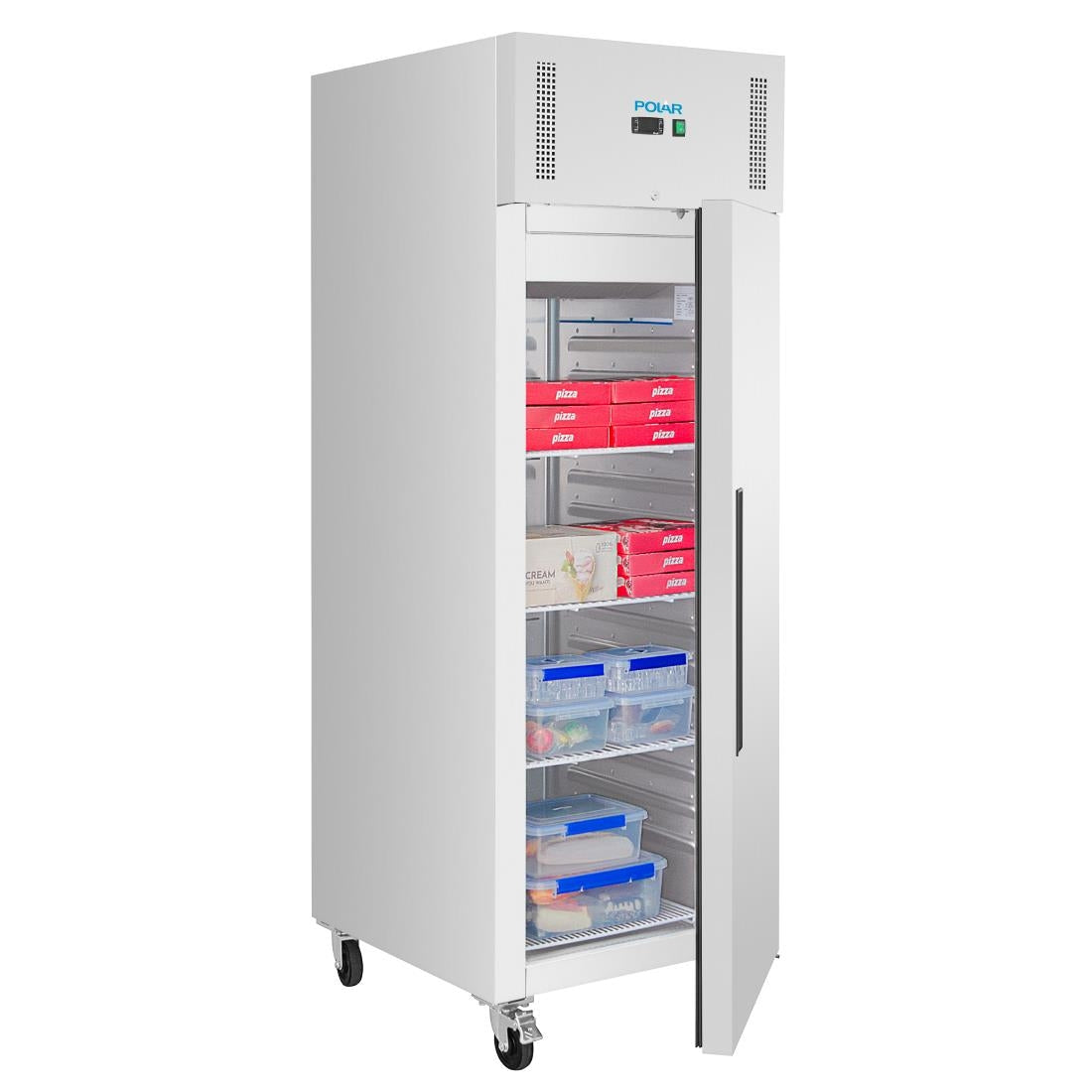 PG593 Polar G-Series Single Door Upright Freezer - 600Ltr