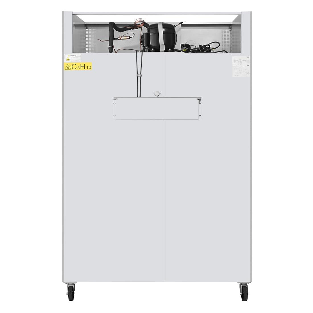PG594 G-Series Forced Air Double Door Upright Fridge 1200Ltr