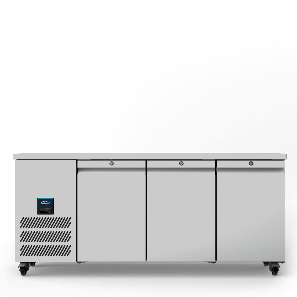 FD359 Williams Jade Slimline 3 Door Freezer Counter 374Ltr LJSC3-SA