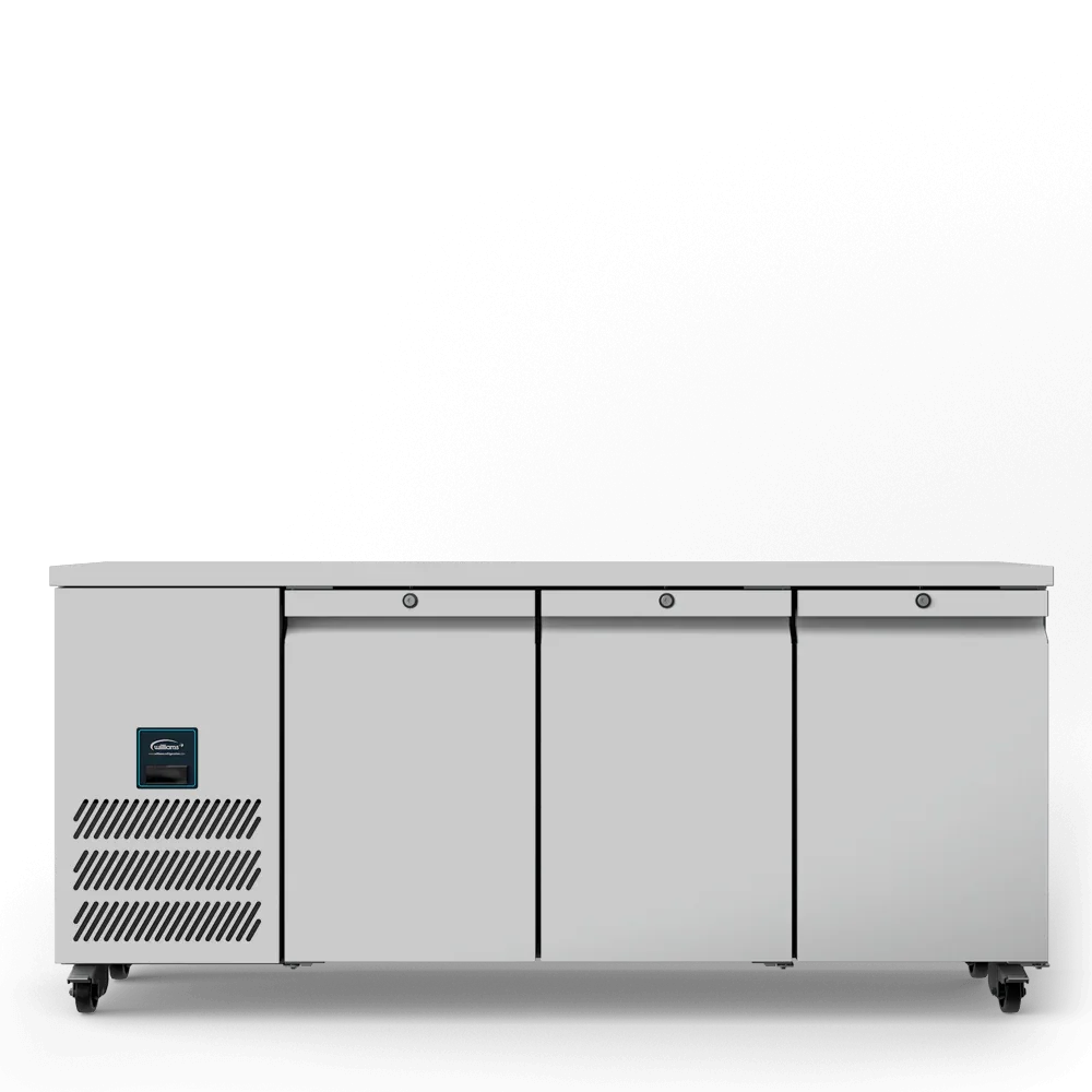 FD359 Williams Jade Slimline 3 Door Freezer Counter 374Ltr LJSC3-SA