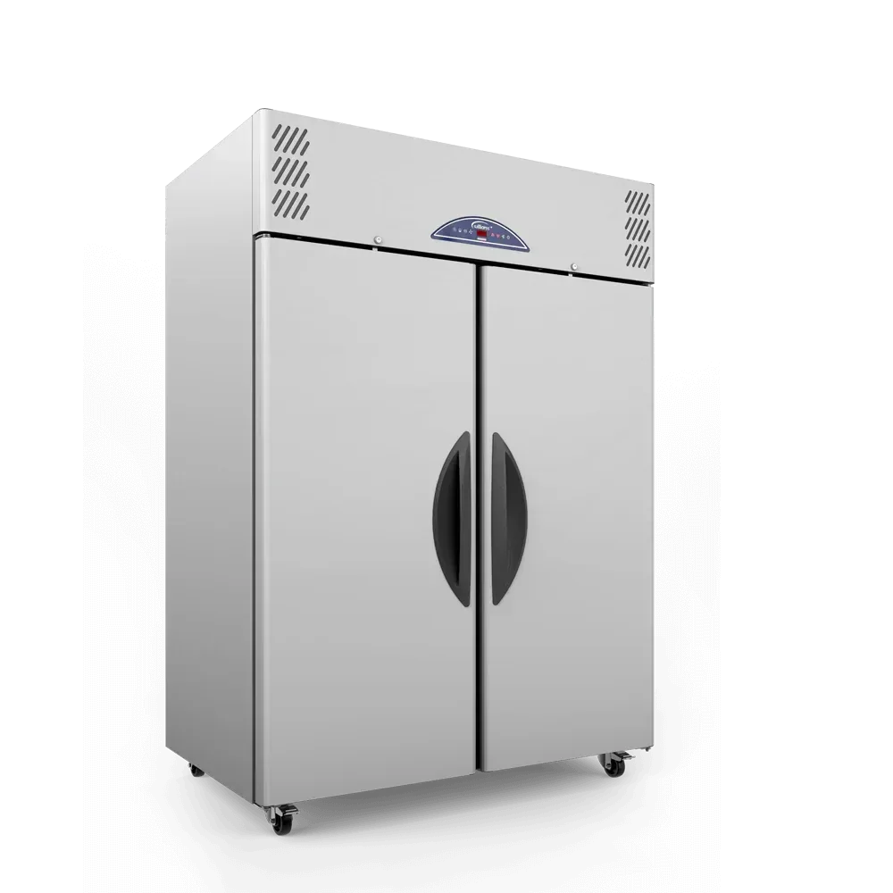 Williams Garnet Double Door Upright Fridge Stainless Steel 1295Ltr HG2T-SS