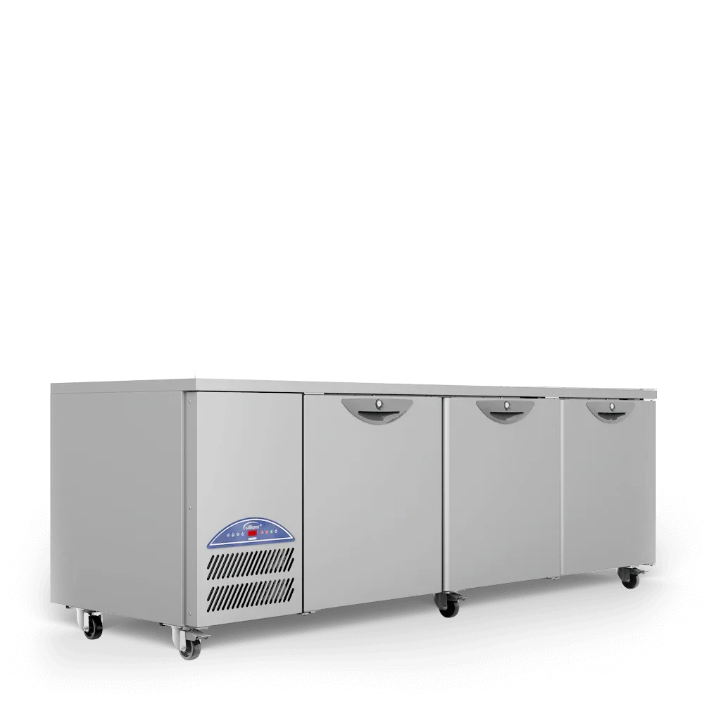 Williams Emerald 3 Door Counter Fridge HE3U-SS