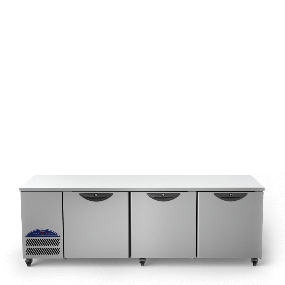 Williams Emerald 3 Door Counter Fridge HE3U-SS