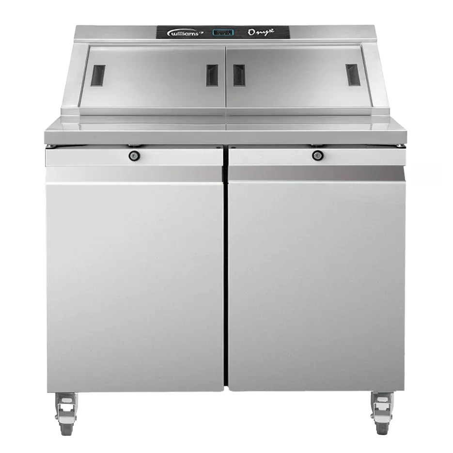 Williams Onyx 2 Door Prep Counter Fridge CPC2-SS