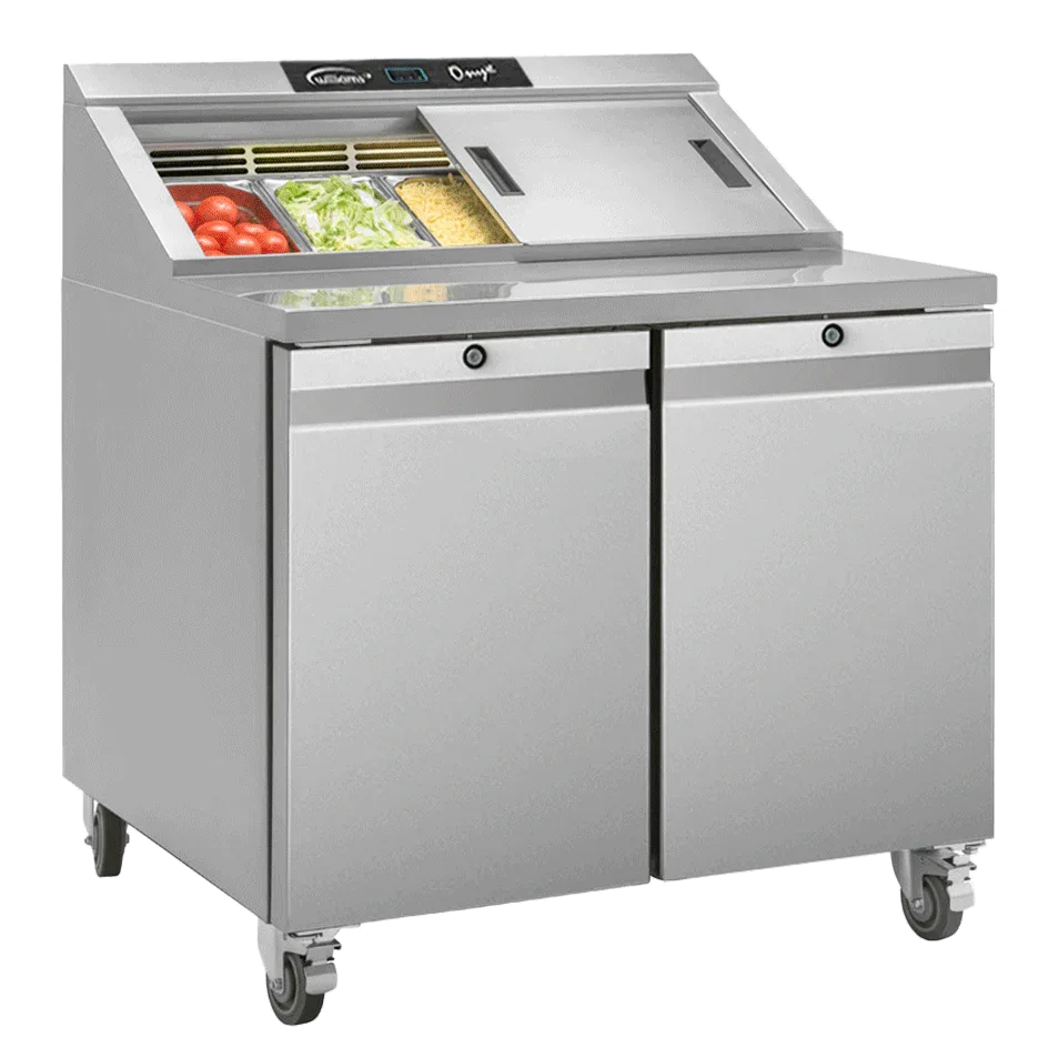 Williams Onyx 2 Door Prep Counter Fridge CPC2-SS