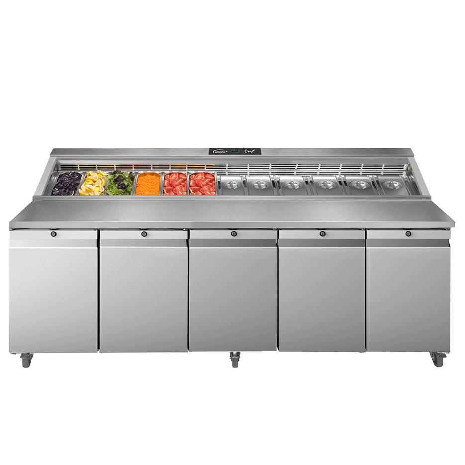 Williams Onyx Refrigerated Prep Counter 1137Ltr CPC5-SS