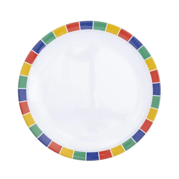 Mirage Carnival Melamine Round Plate 23cm 9 Inch Product code: BC011 (Pack size 48) - JD Catering Equipment Solutions Ltd