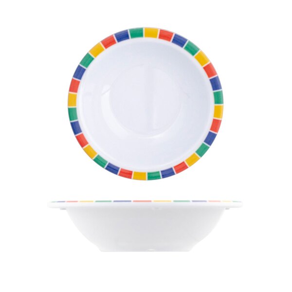 Mirage Carnival Melamine Round Cereal Bowl 15cm 6 Inch pack size x48 BC012