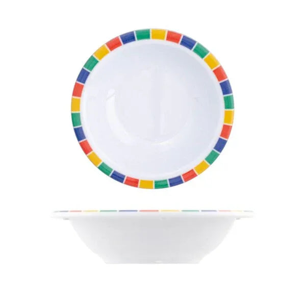 Mirage Carnival Melamine Round Cereal Bowl 15cm 6 Inch pack size x48 BC012 - JD Catering Equipment Solutions Ltd