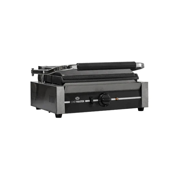 Chefmaster Contact Grill - Large Single - Flat top plate / Flat bottom plate HEA788