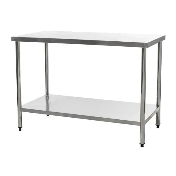 HEF653 Connecta Centre Table with Undershelf - 1800 x 600 with 900mm high worktop