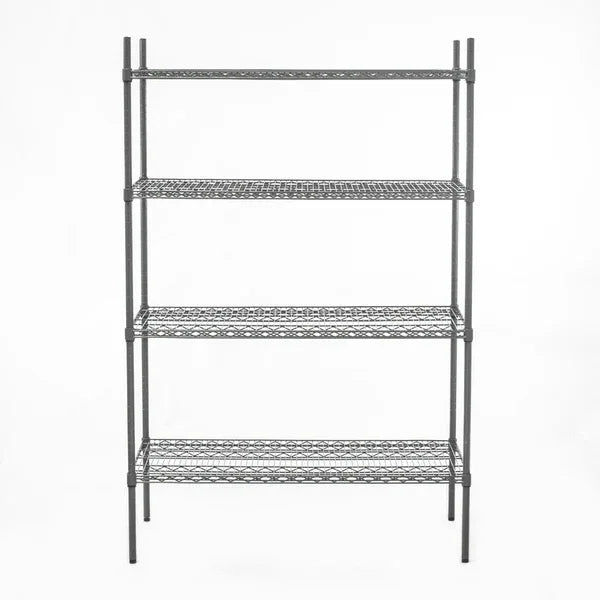HEF710 Connecta Nylon Wire Shelving Unit - 4 Tier - 1500 x 600 x 1800mm