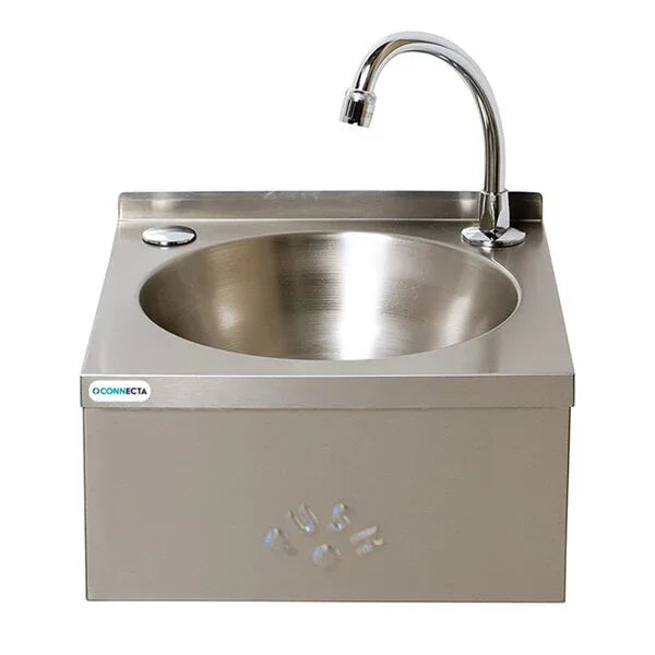 Connecta Stainless Steel Hands-Free Wash Hand Basin Product code: HEF716
