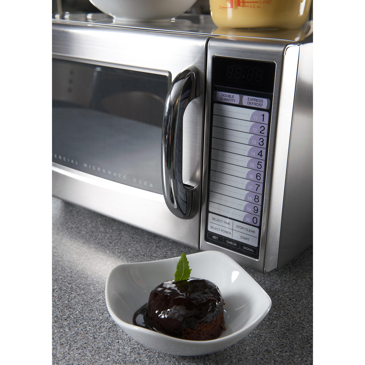 Sharp R21ATR 1000W Microwave Oven Touch Control Programmable