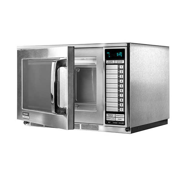Sharp R-22AT 1500W 20 litre Microwave Oven - JD Catering Equipment Solutions Ltd