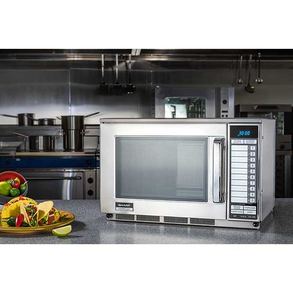Sharp R-22AT 1500W 20 litre Microwave Oven - JD Catering Equipment Solutions Ltd
