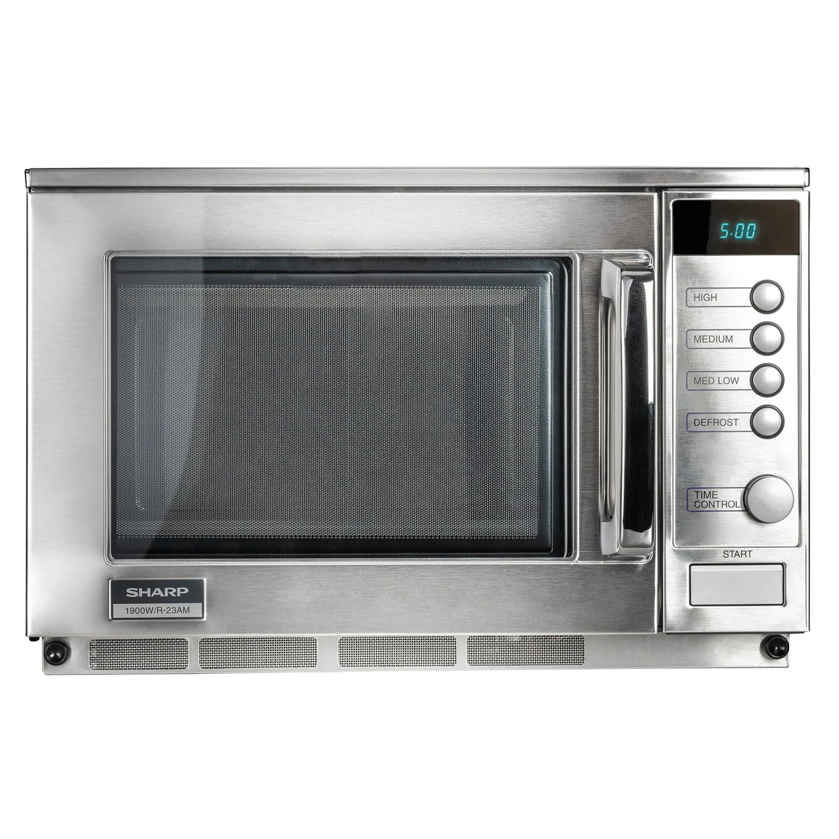 Sharp R23AM Microwave Oven Manual Digital Timer 1900W - JD Catering Equipment Solutions Ltd