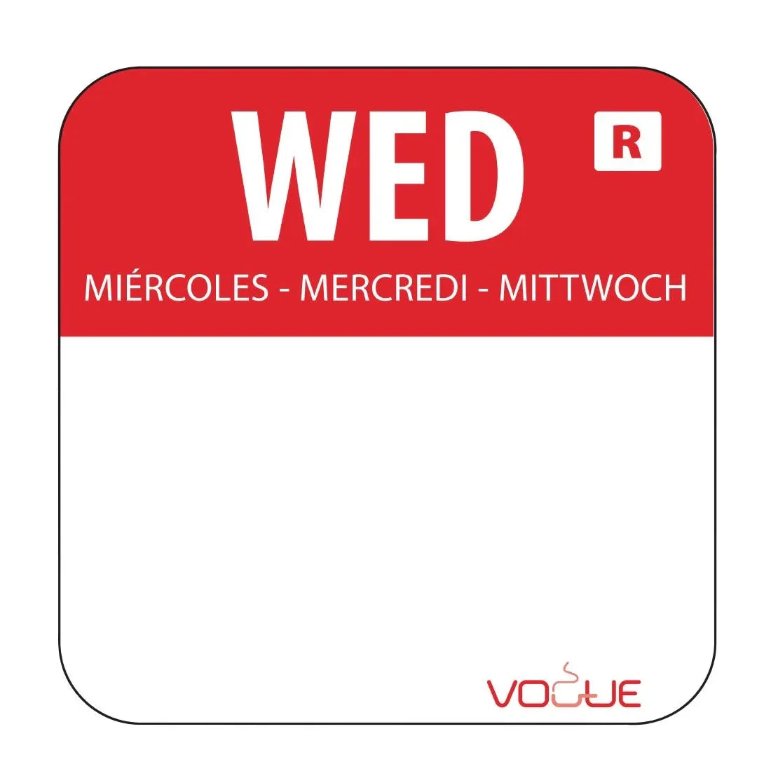 S154 Special Offer - Vogue Days Of The Week Labels & Dispenser - JD Catering Equipment Solutions Ltd
