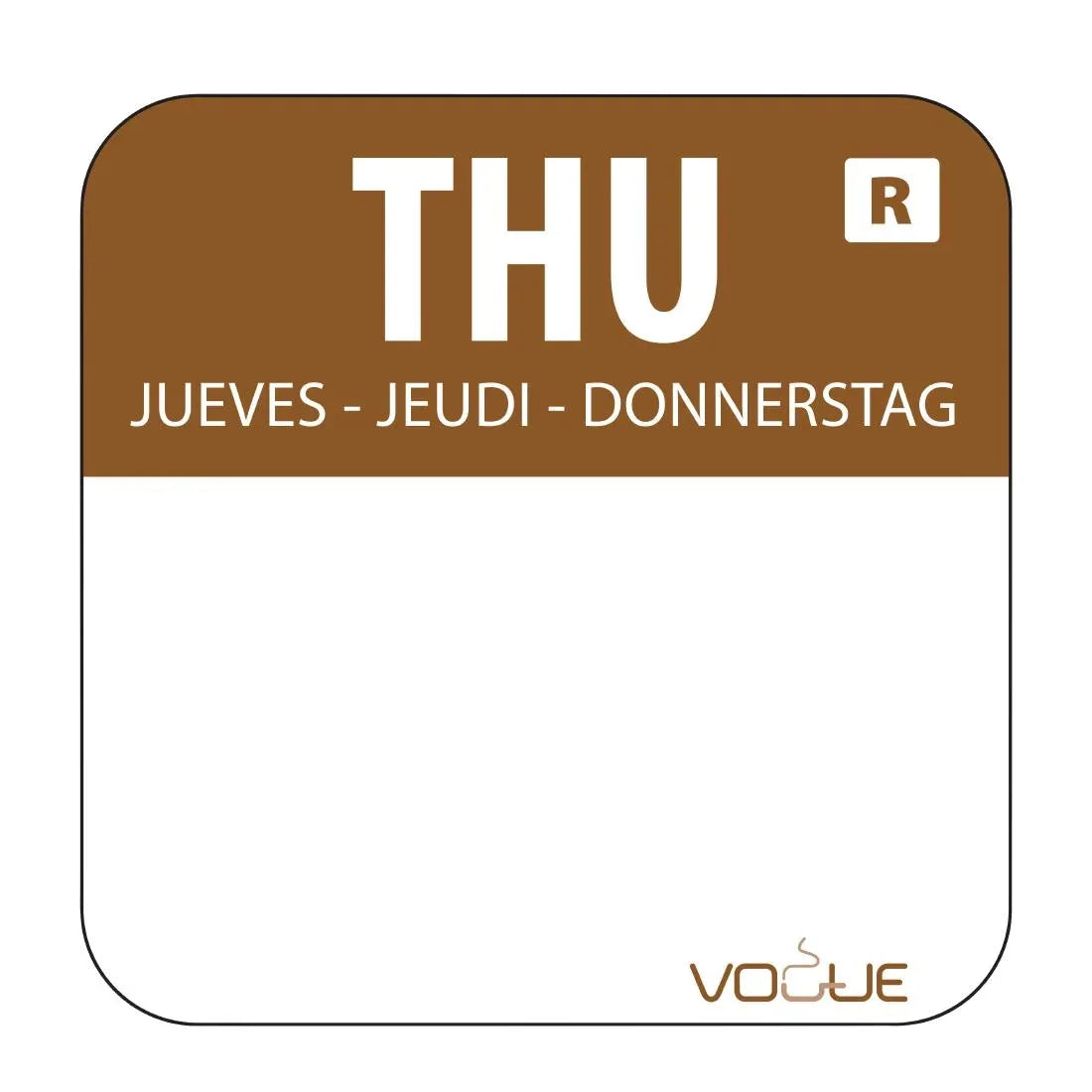 S154 Special Offer - Vogue Days Of The Week Labels & Dispenser - JD Catering Equipment Solutions Ltd