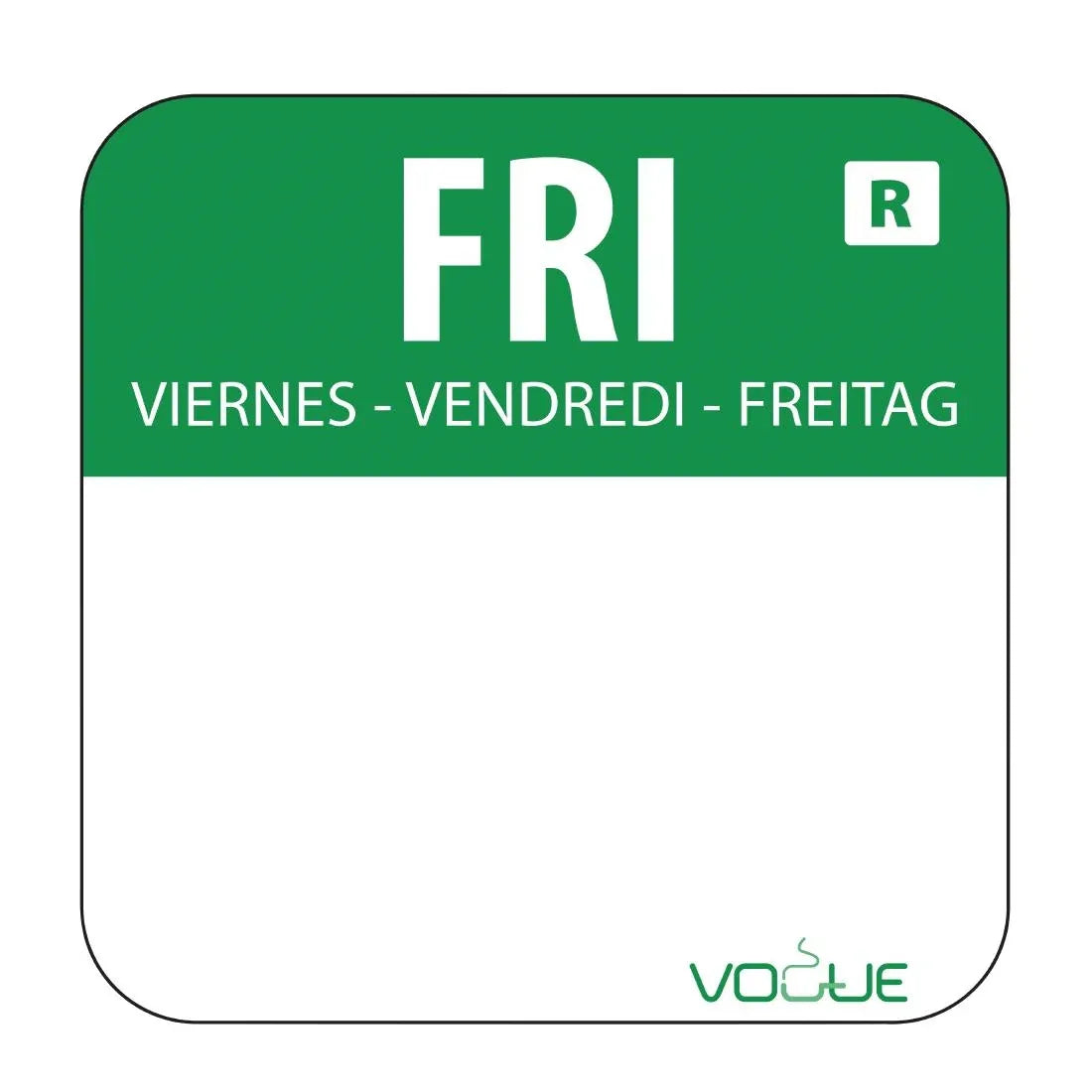 S154 Special Offer - Vogue Days Of The Week Labels & Dispenser - JD Catering Equipment Solutions Ltd