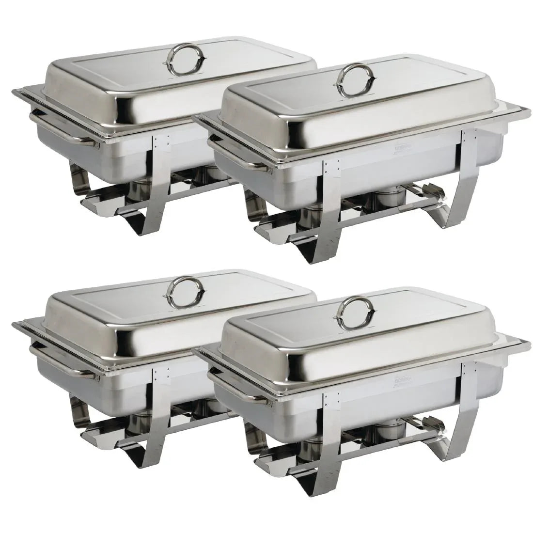 S299 Milan Chafing Set 1/1 GN (Pack of 4) - JD Catering Equipment Solutions Ltd