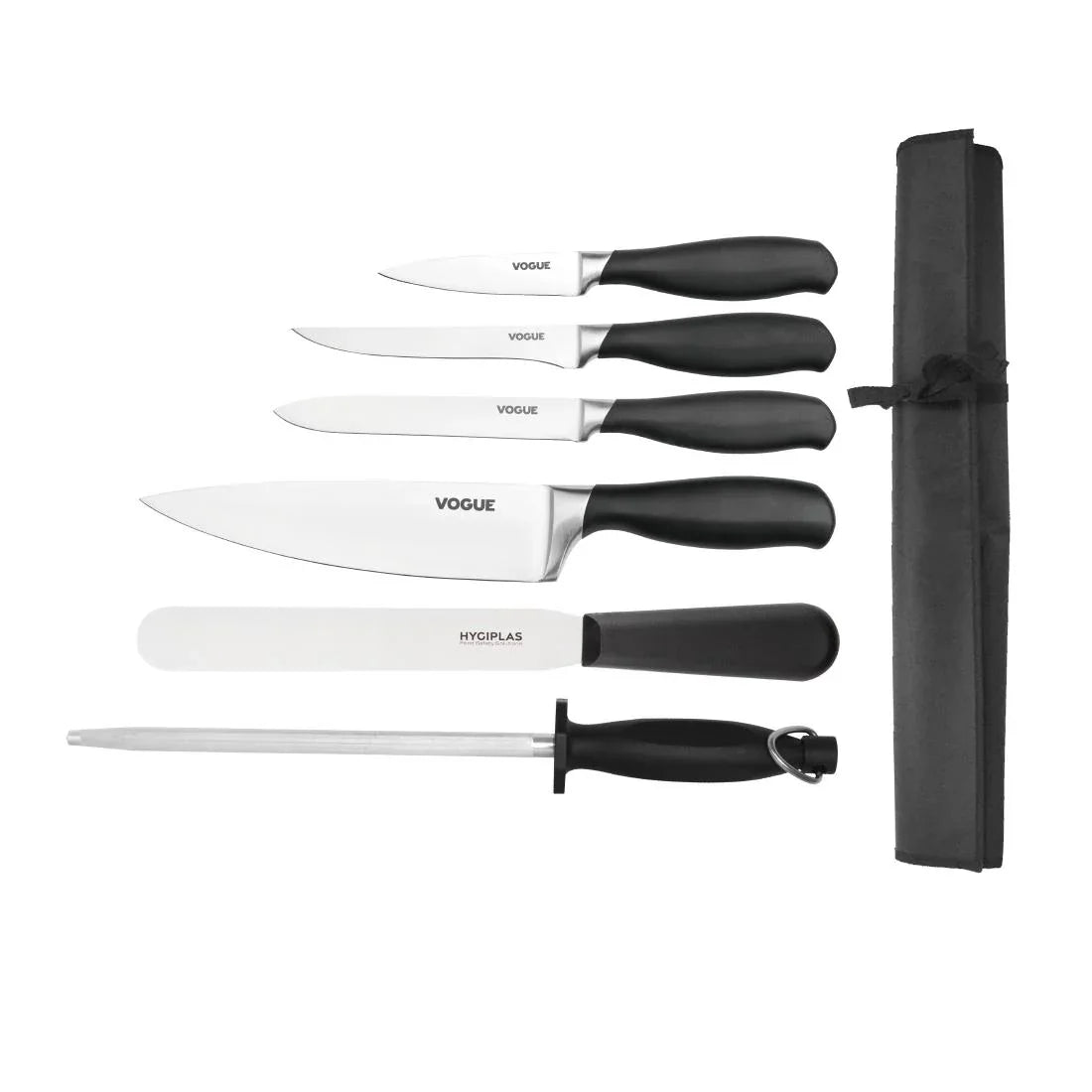 S725 Vogue 6 Piece Soft Grip Knife Set - JD Catering Equipment Solutions Ltd