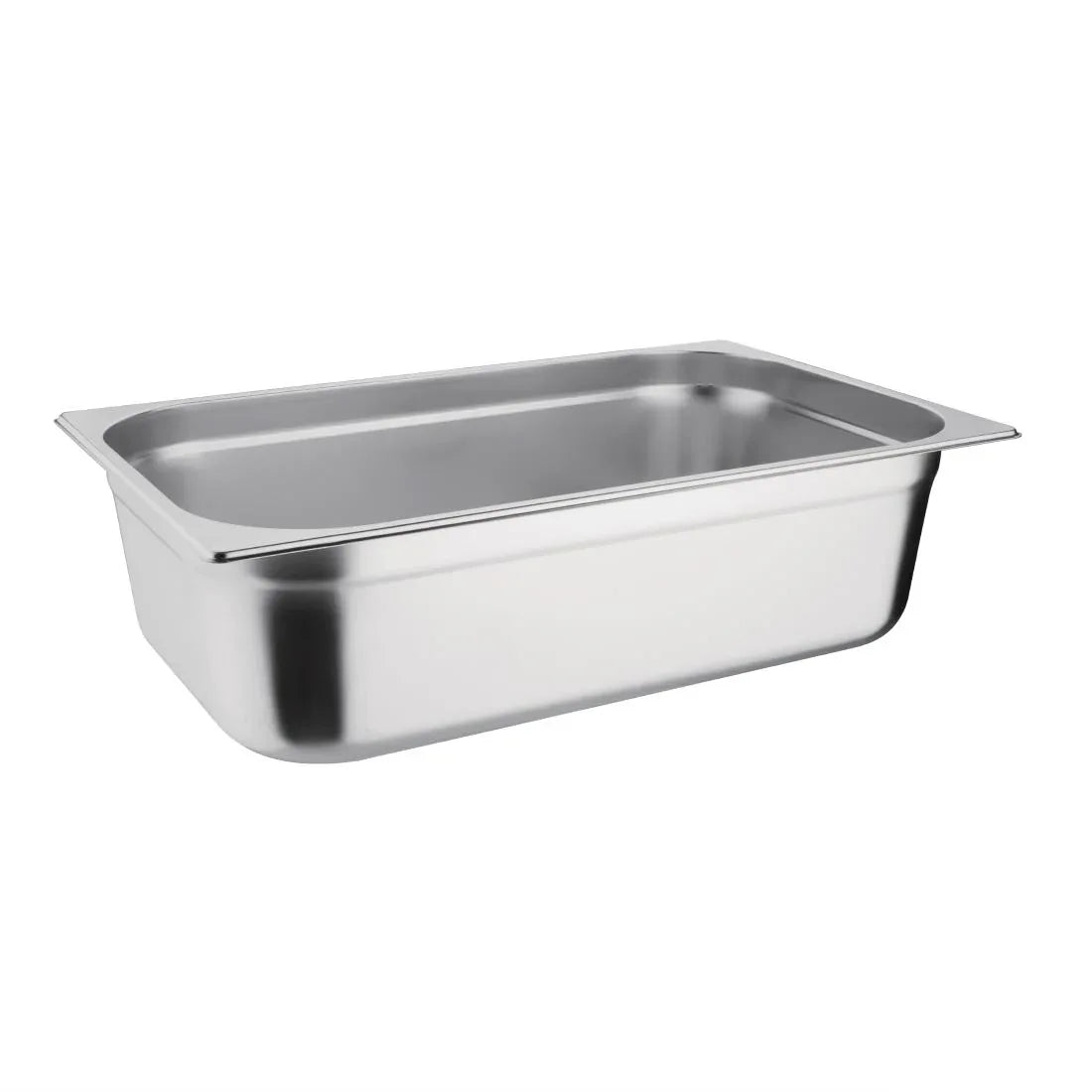 SA248 Vogue Stainless Steel 1/1 Gastronorm Pan with Lid - JD Catering Equipment Solutions Ltd