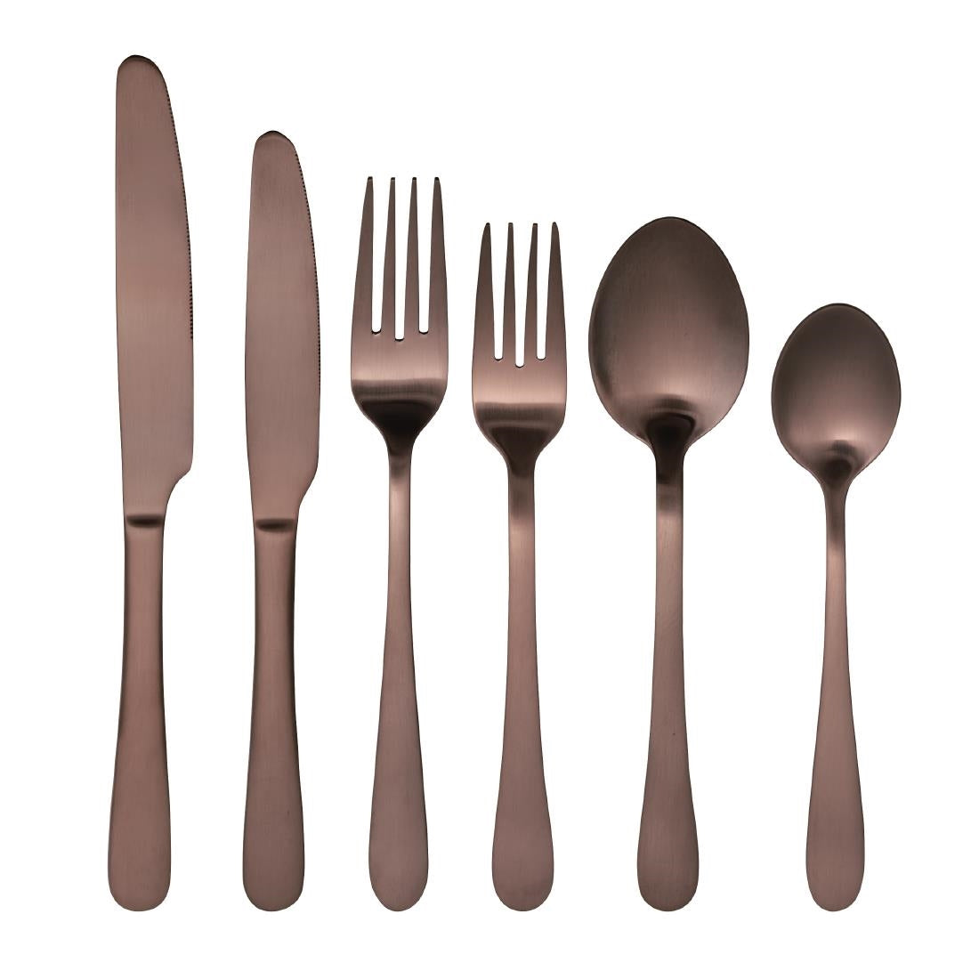 Olympia Cyprium Copper Dessert Spoon (Pack of 12)