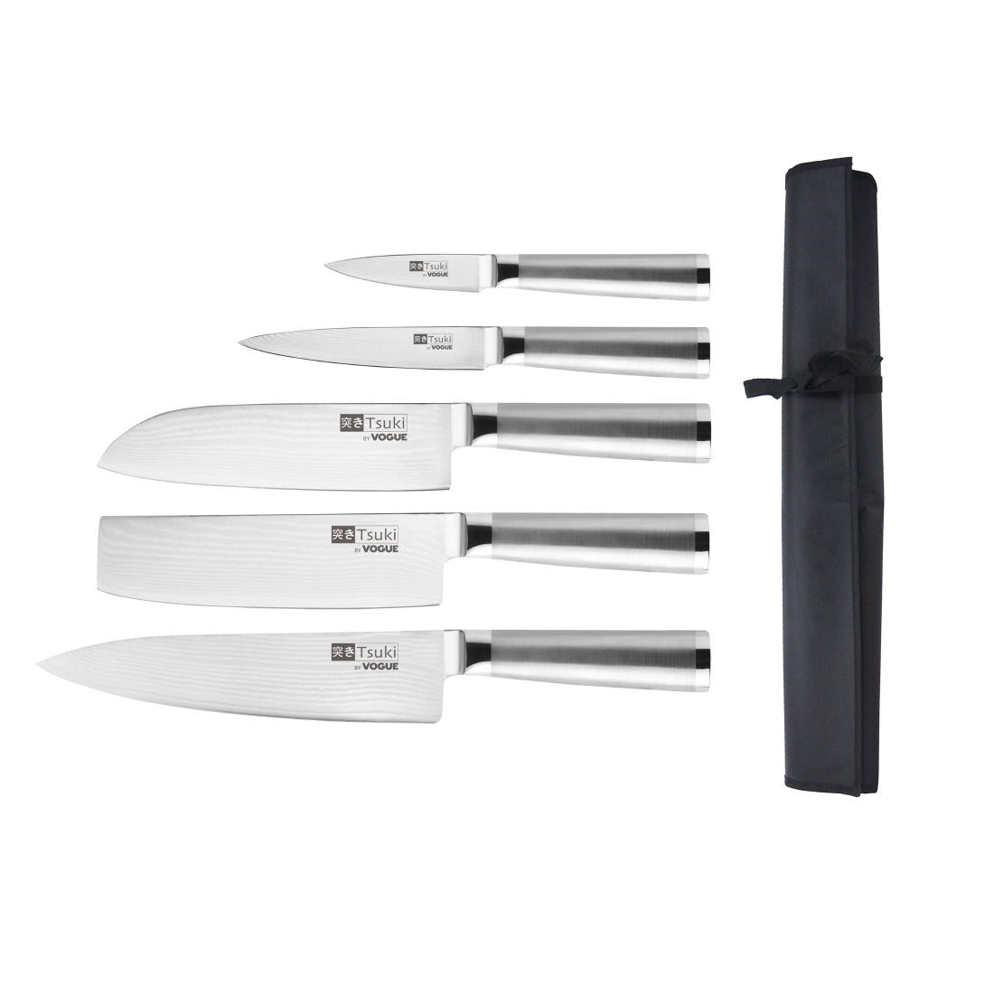 SA459 Tsuki 5 Piece Series 8 Knife Set and Wallet