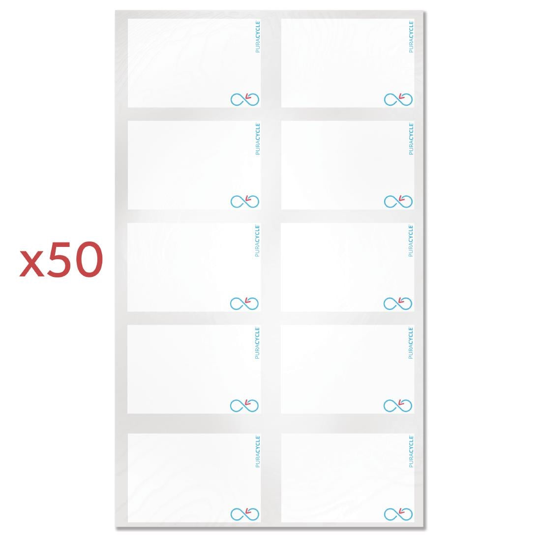 SA499 Puracycle Reusable Label Pack