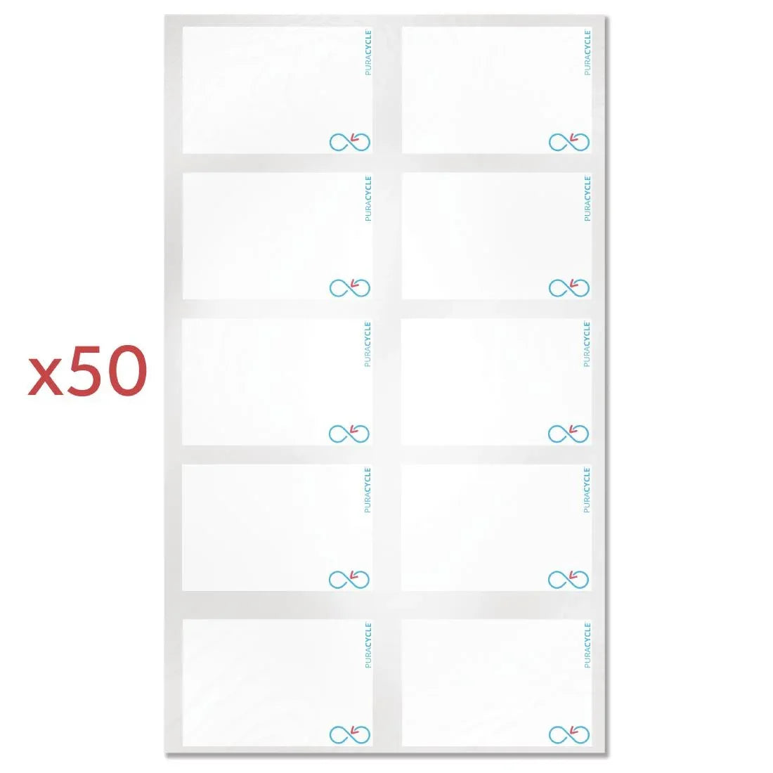 SA499 Puracycle Reusable Label Pack - JD Catering Equipment Solutions Ltd
