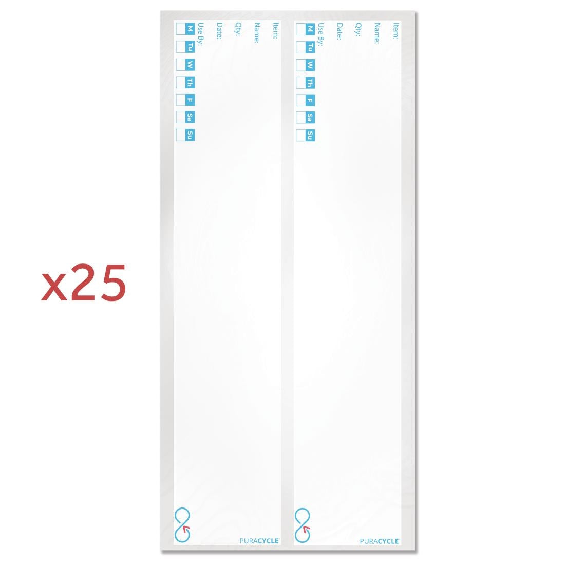 SA499 Puracycle Reusable Label Pack