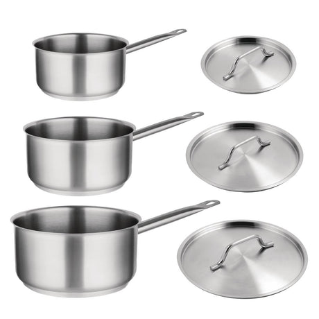 S128 Special Offer - Vogue Saucepan Set (Pack of 3)