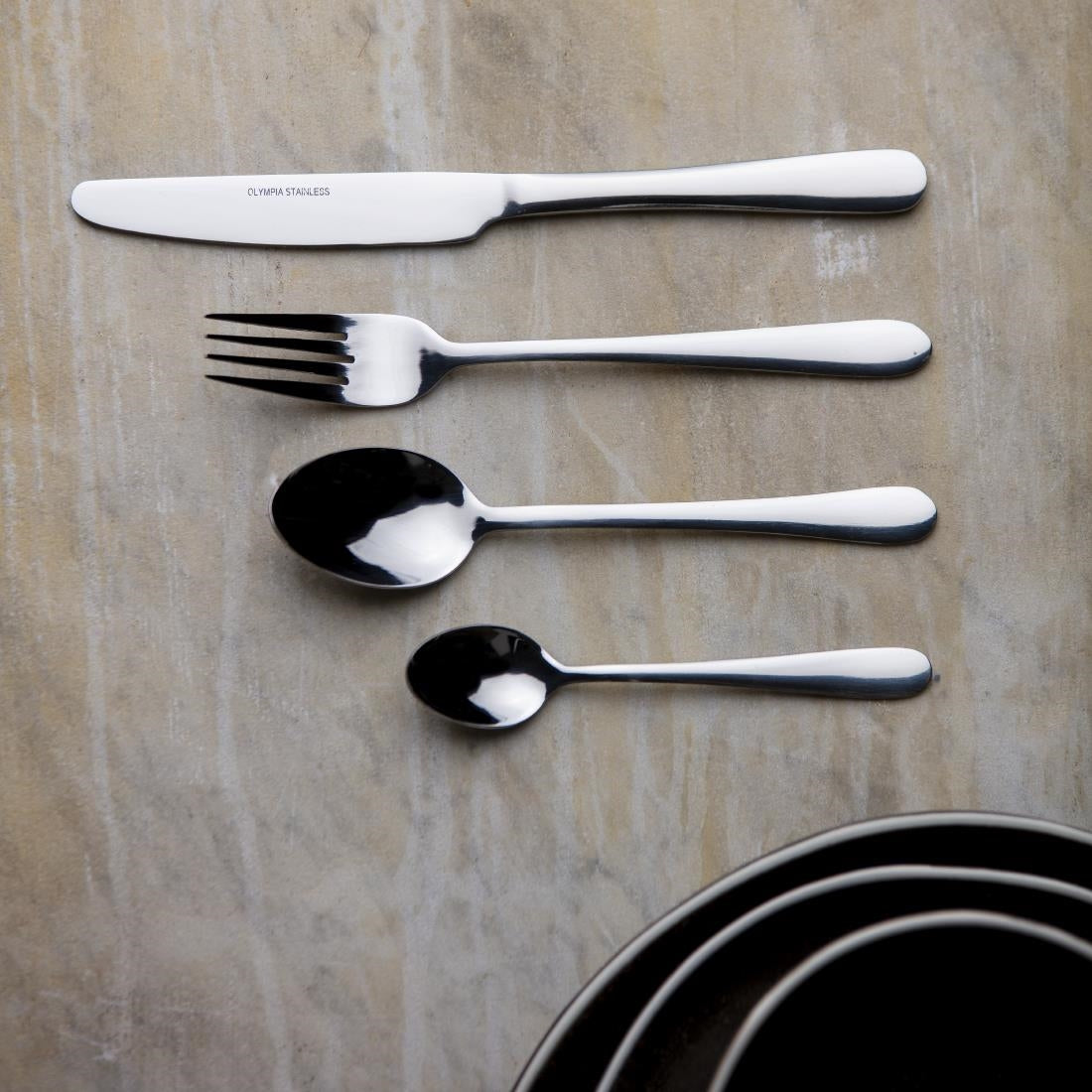 SA656 Olympia Buckingham Serve Like A Pro 48-Piece Cutlery Set
