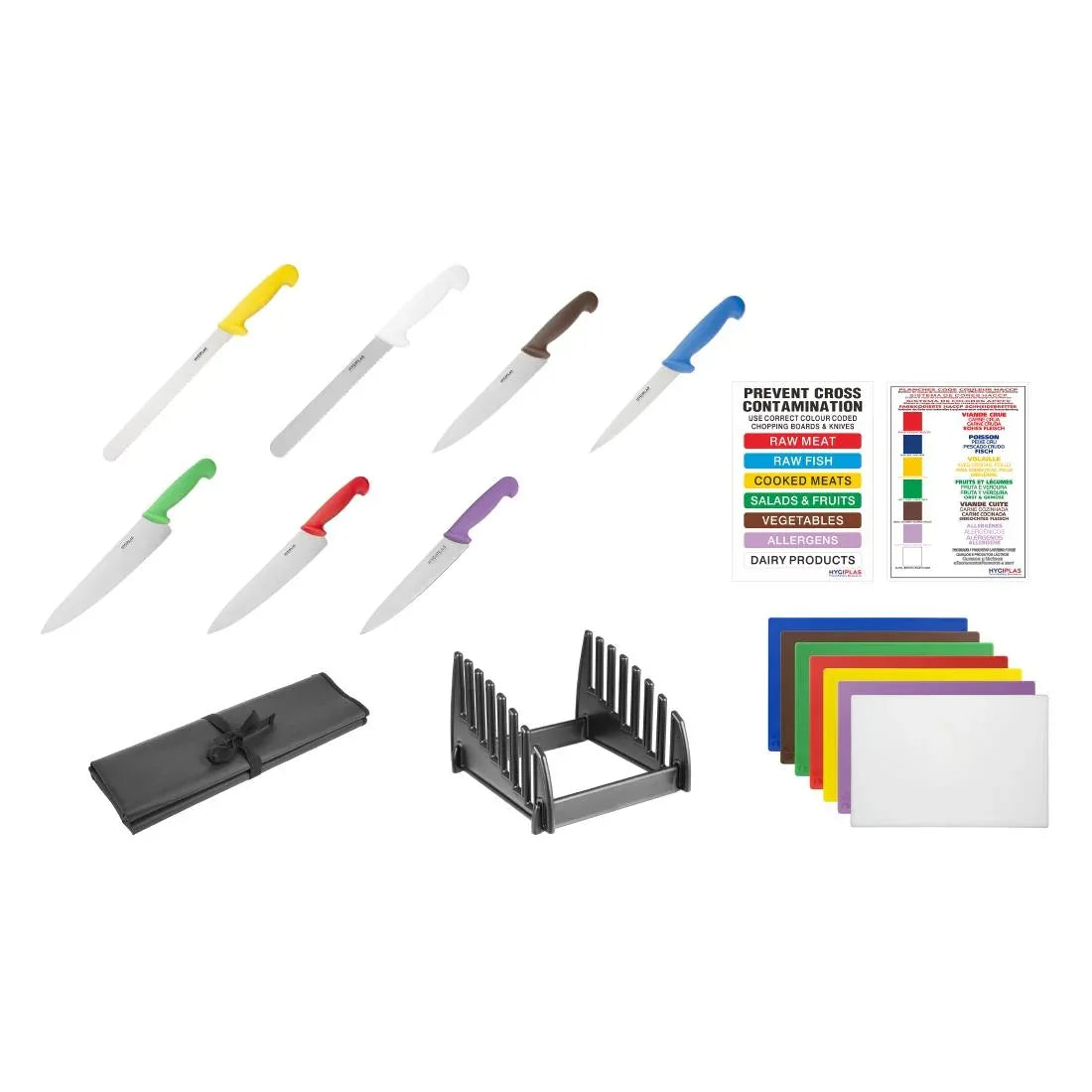 SA698 Hygiplas Colour Coded Food Safety Starter Kit
