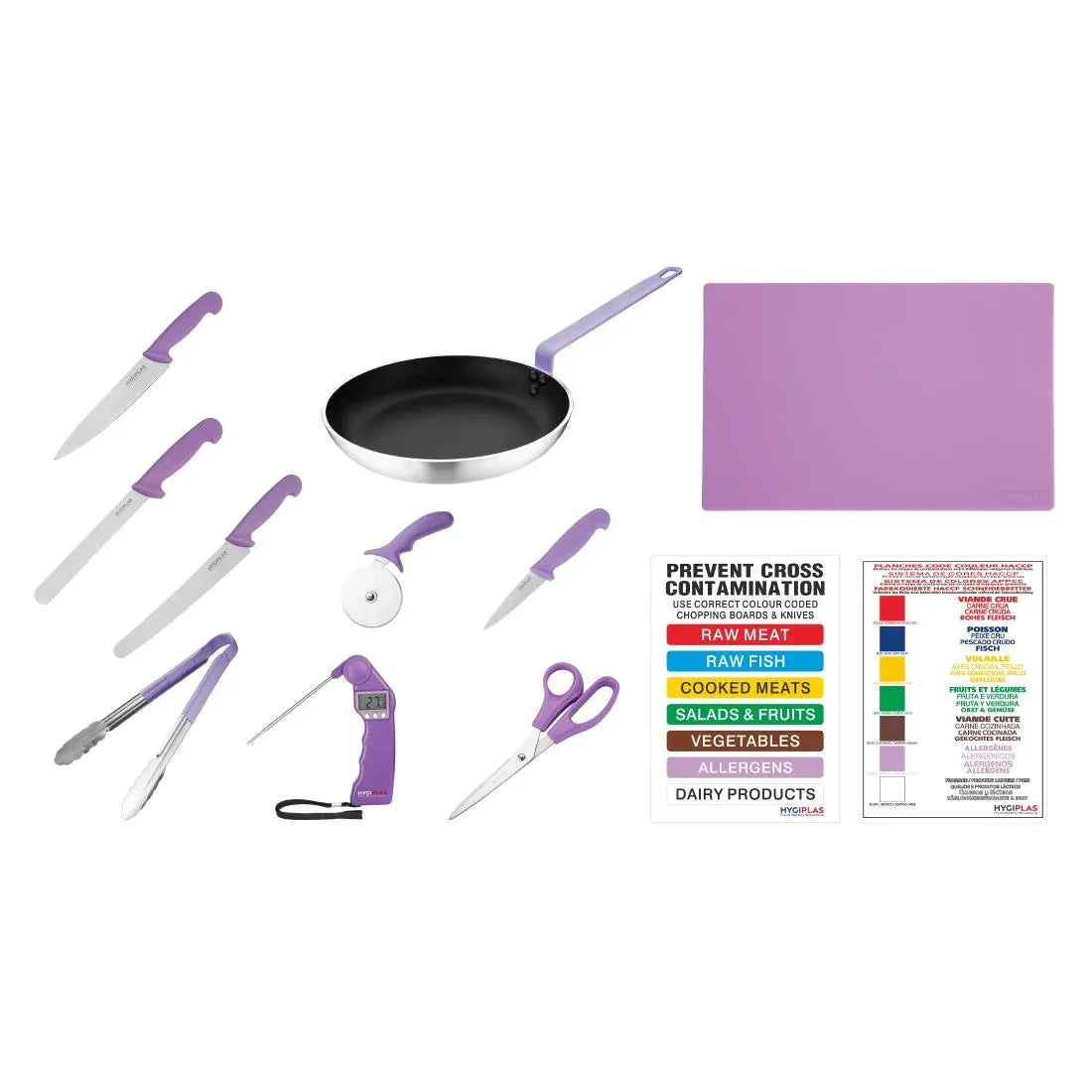 SA699 Hygiplas Allergy Awareness Bundle - JD Catering Equipment Solutions Ltd