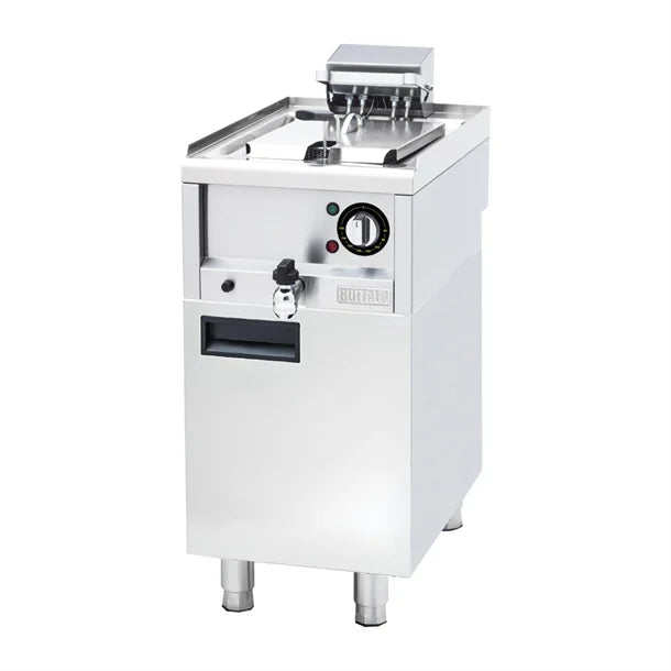 SA781 Buffalo 600 Series Freestanding Single Tank Electric Fryer 8Ltr