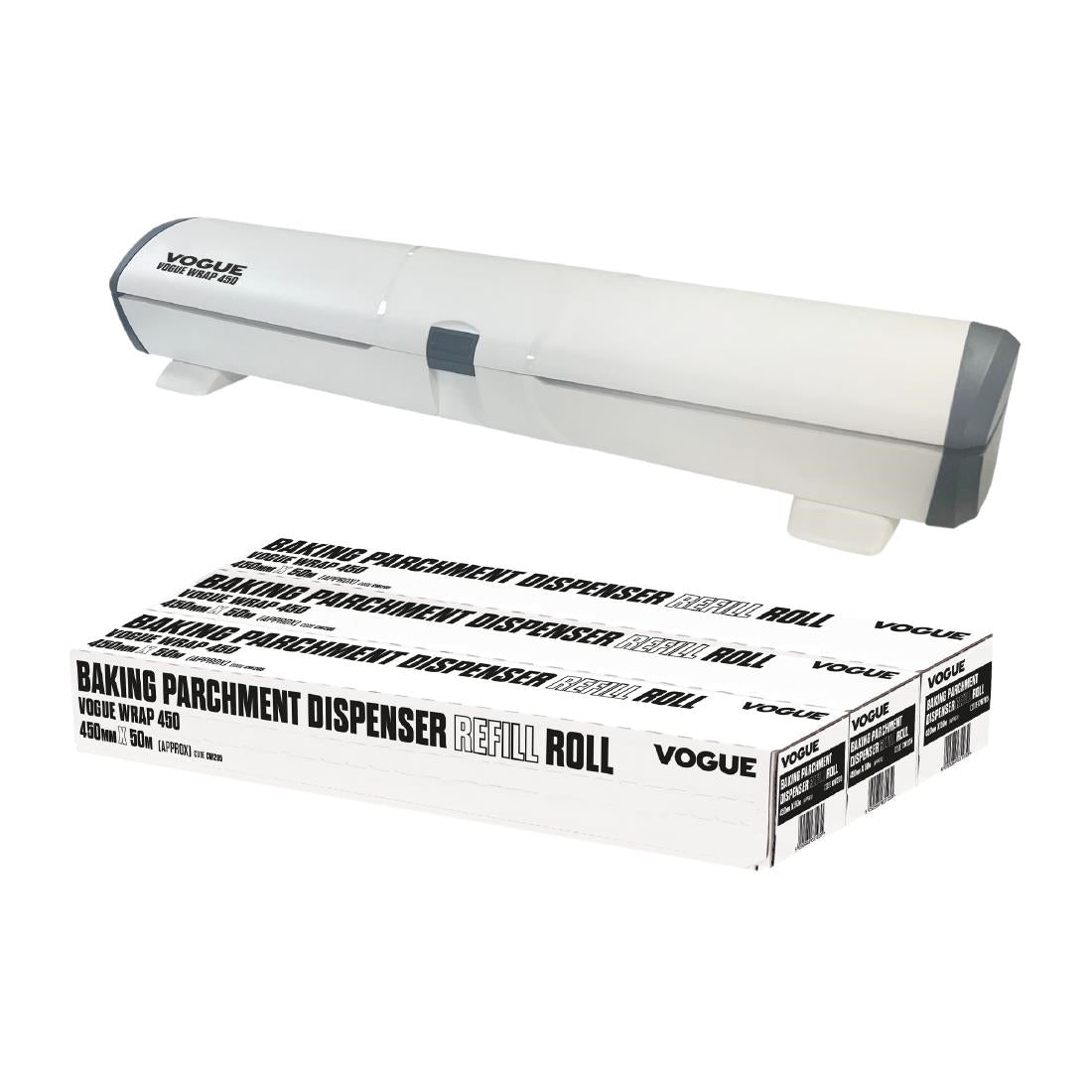 SA788 Vogue Wrap 450 Dispenser and Parchment Refill Bundle