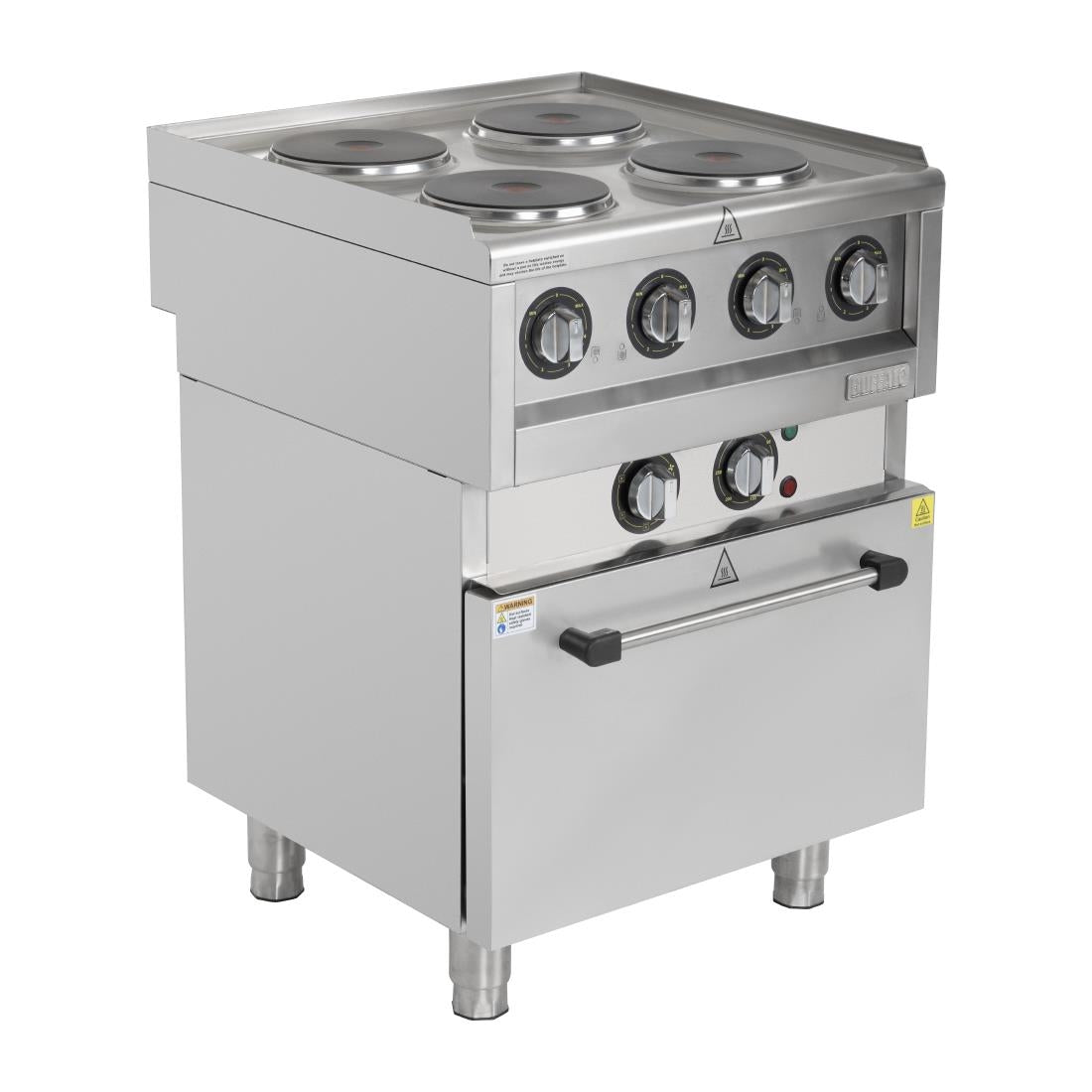 SA808 Buffalo 600 Series 4 Plate Electric Convection Oven Range