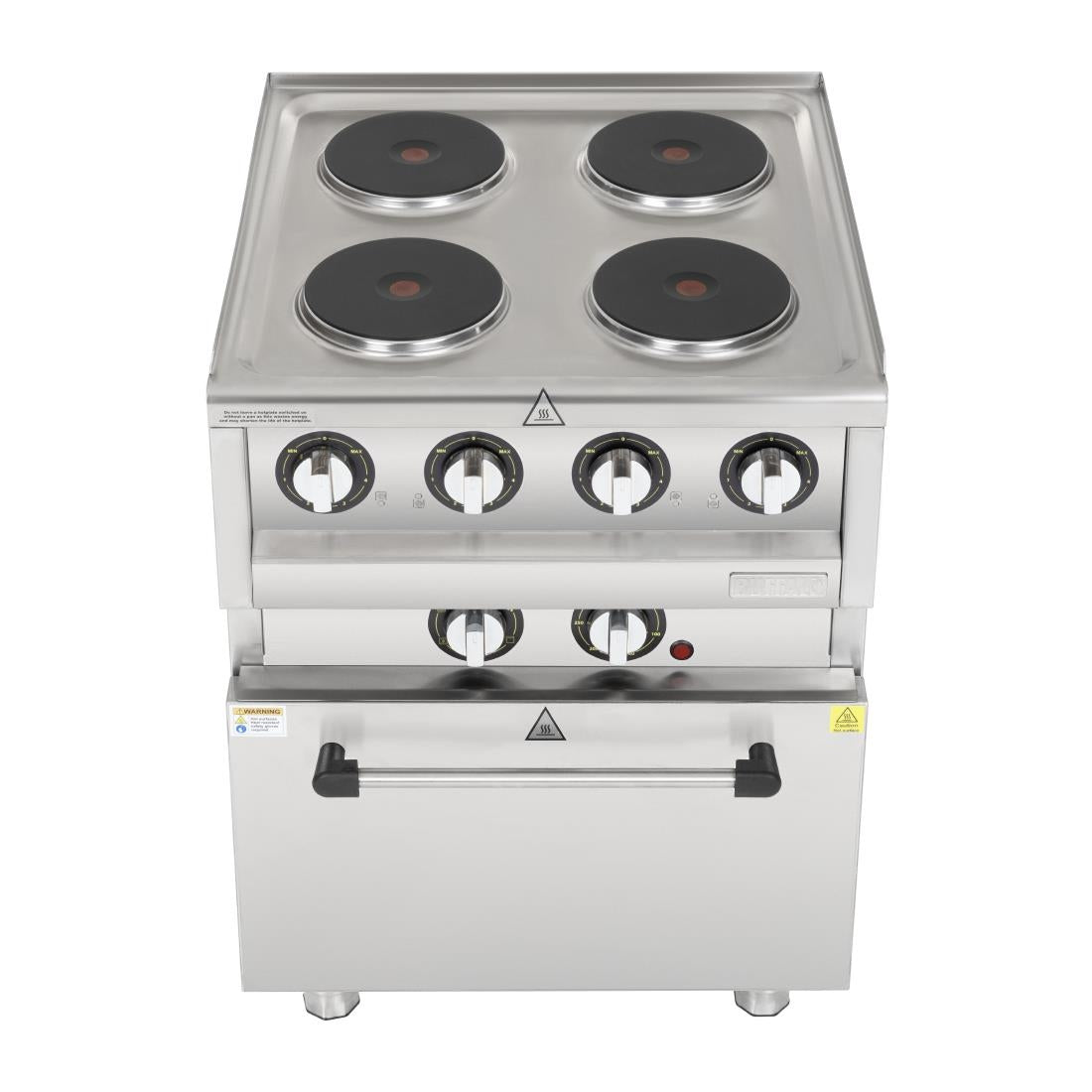 SA808 Buffalo 600 Series 4 Plate Electric Convection Oven Range