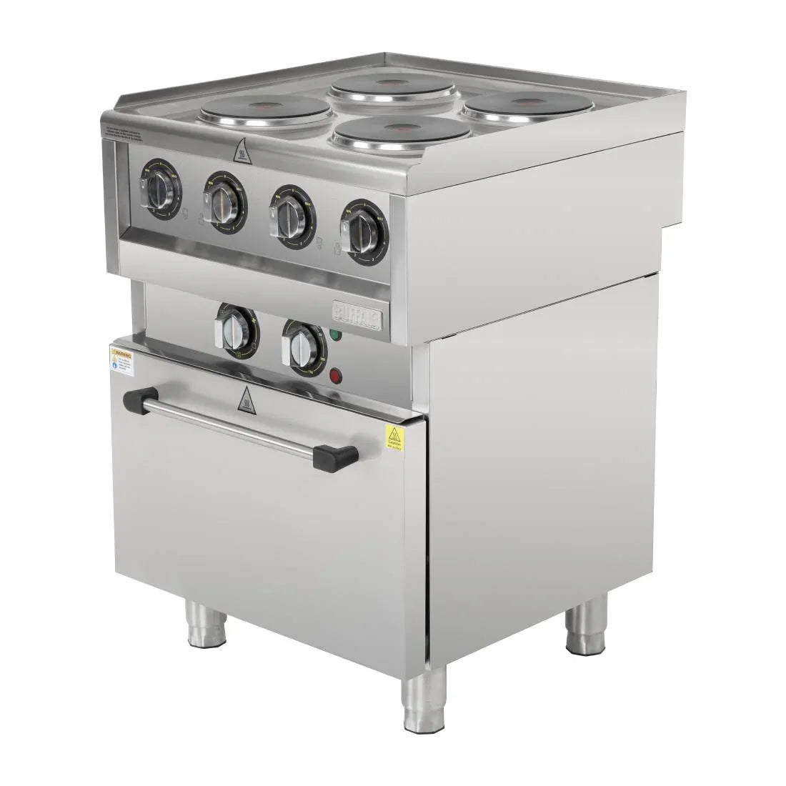 SA808 Buffalo 600 Series 4 Plate Electric Convection Oven Range