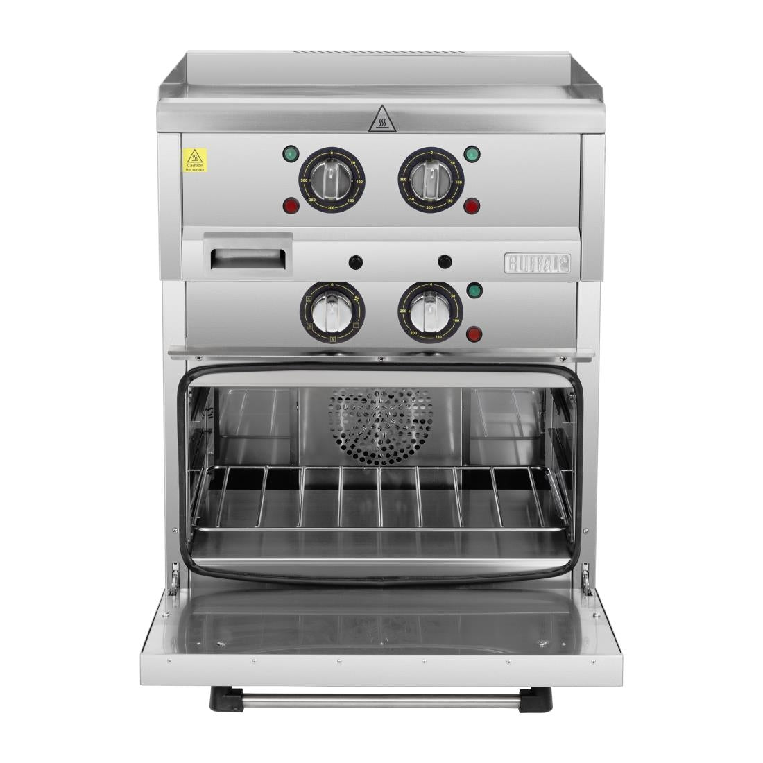 Buffalo 600 Series Freestanding Electric Griddle with Convection Oven
