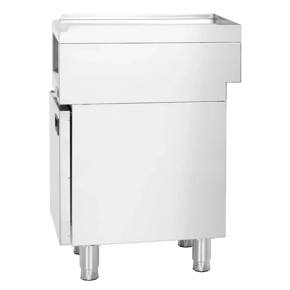 SA811 - Buffalo 600 Series Neutral Prep Counter with Cupboard 400mm