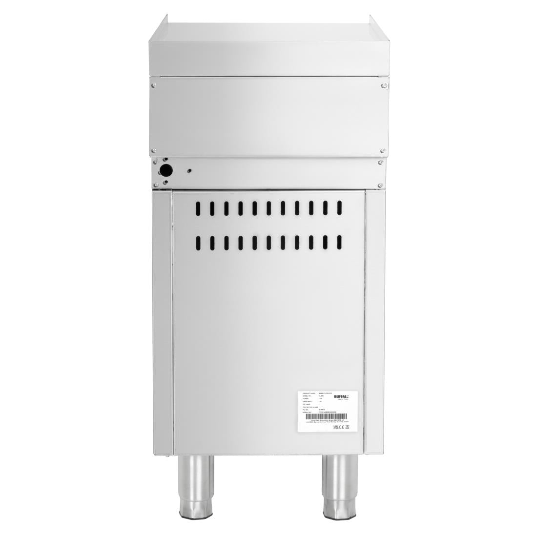 SA811 - Buffalo 600 Series Neutral Prep Counter with Cupboard 400mm