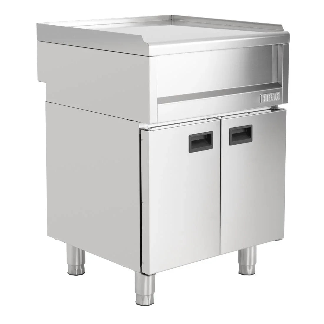 SA812 - Buffalo 600 Series Neutral Prep Counter with Cupboard 600mm