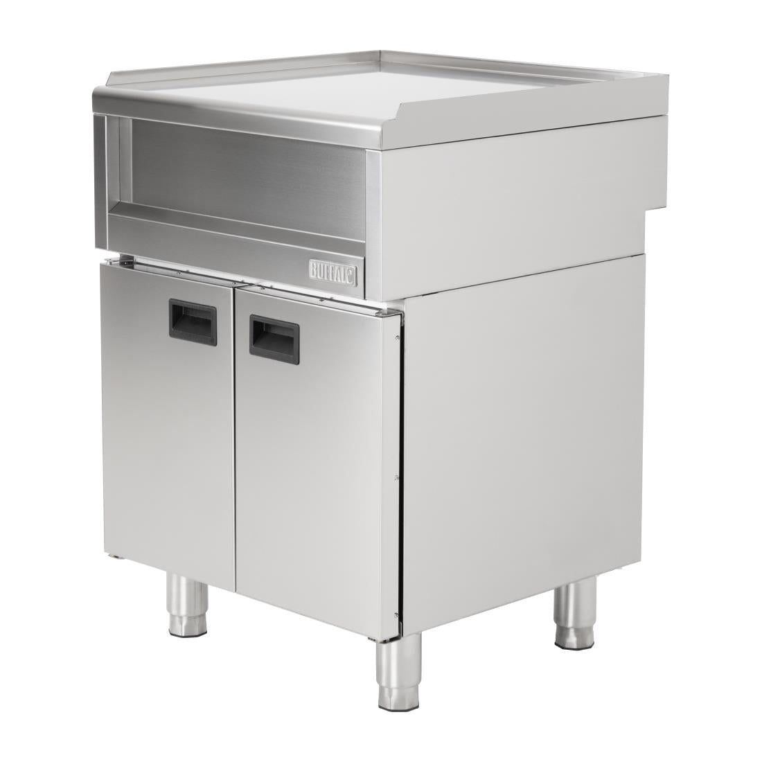 SA812 - Buffalo 600 Series Neutral Prep Counter with Cupboard 600mm