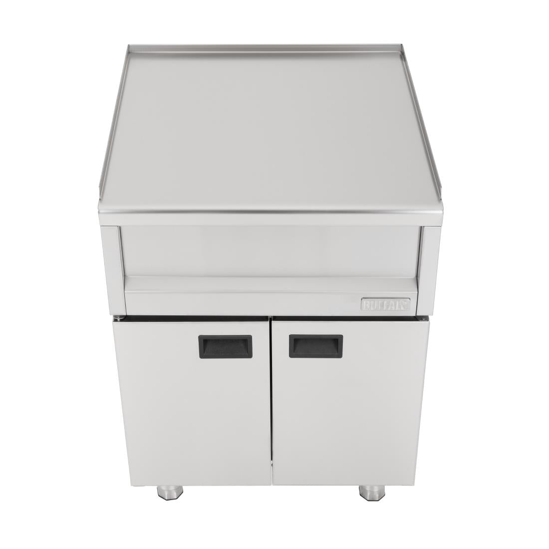 SA812 - Buffalo 600 Series Neutral Prep Counter with Cupboard 600mm