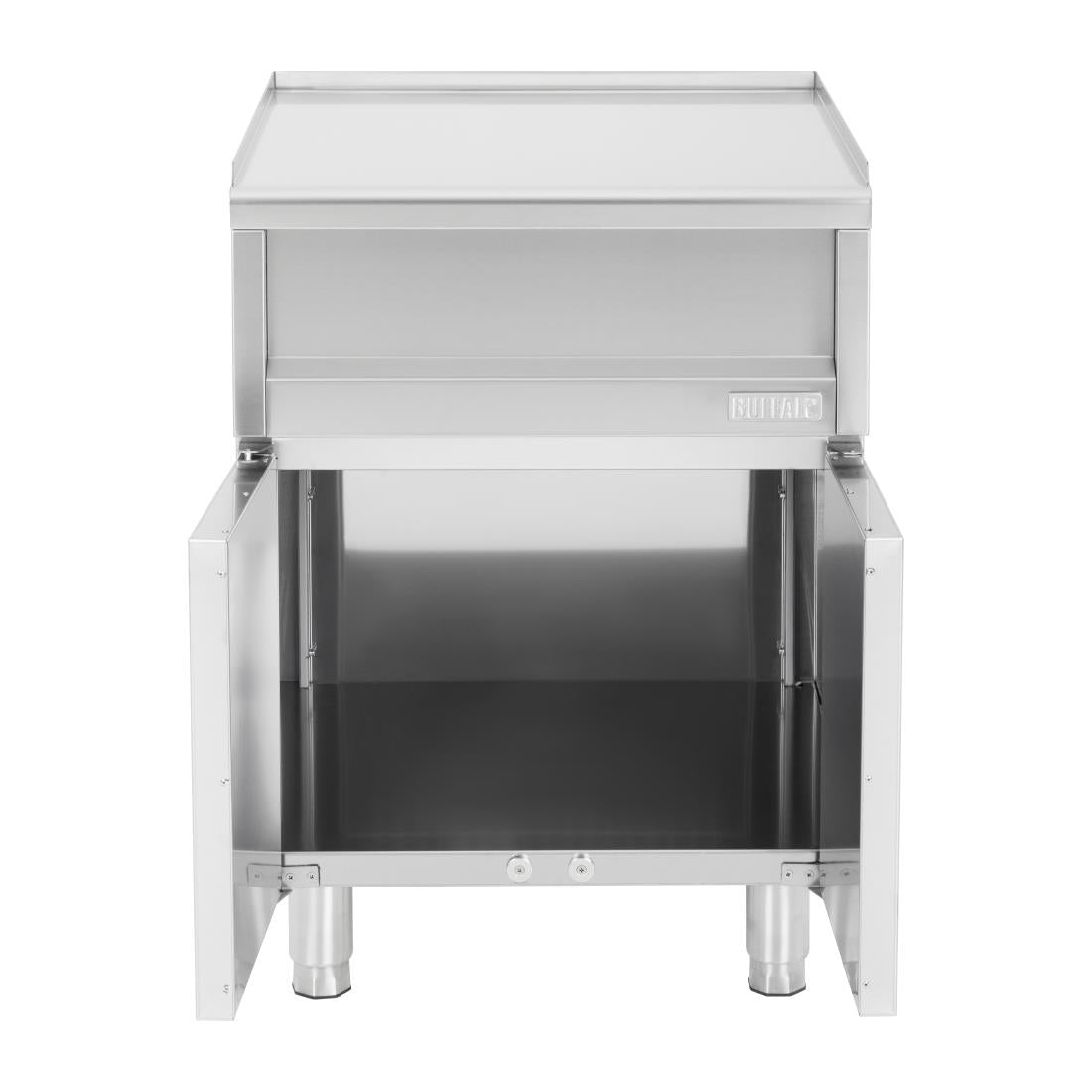 SA812 - Buffalo 600 Series Neutral Prep Counter with Cupboard 600mm
